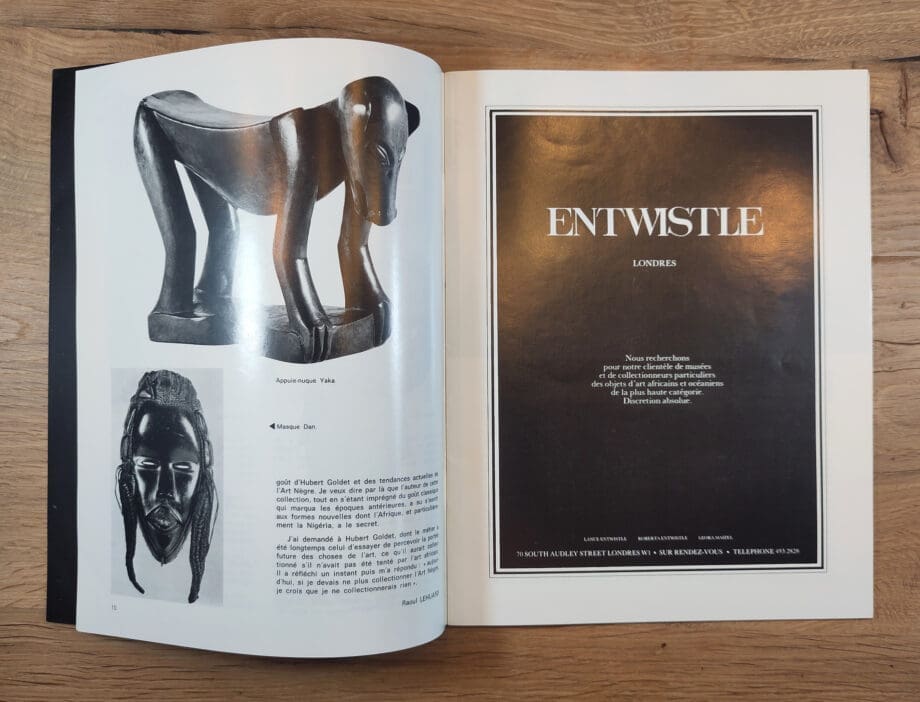 Arts d'Afrique Noire - issue 31 - 1979 - Vergulde Kat