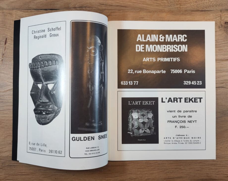 Arts d'Afrique Noire - issue 32 - 1979 - Vergulde Kat