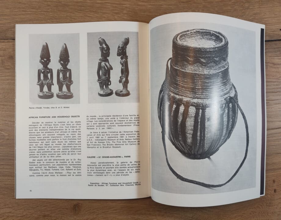 Arts d’Afrique Noire – nummer 34 – 1980 – Vergulde Kat