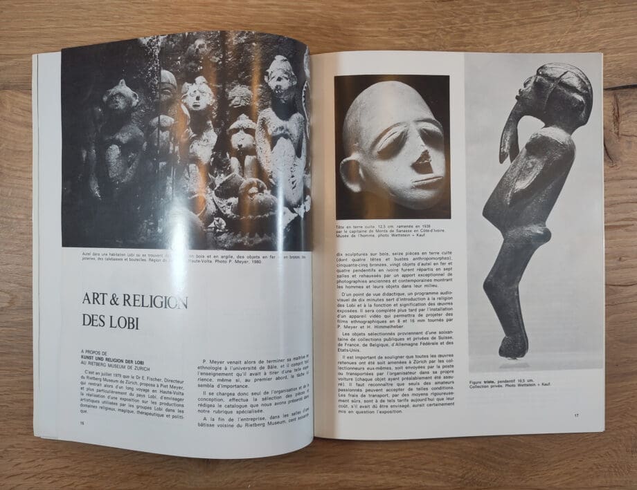 Arts d'Afrique Noire - number 39 - 1981 - Vergulde Kat