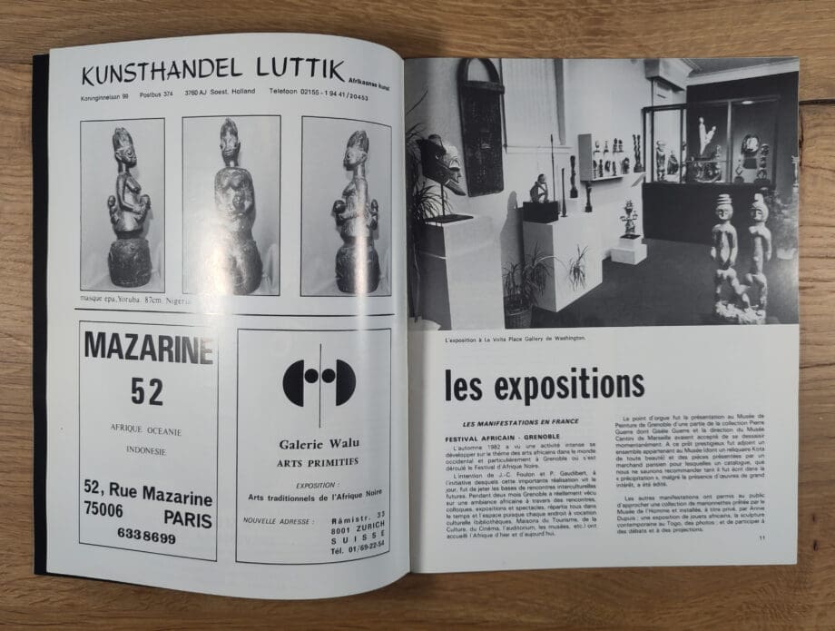 Arts d'Afrique Noire - issue 45 - 1983 - Vergulde Kat
