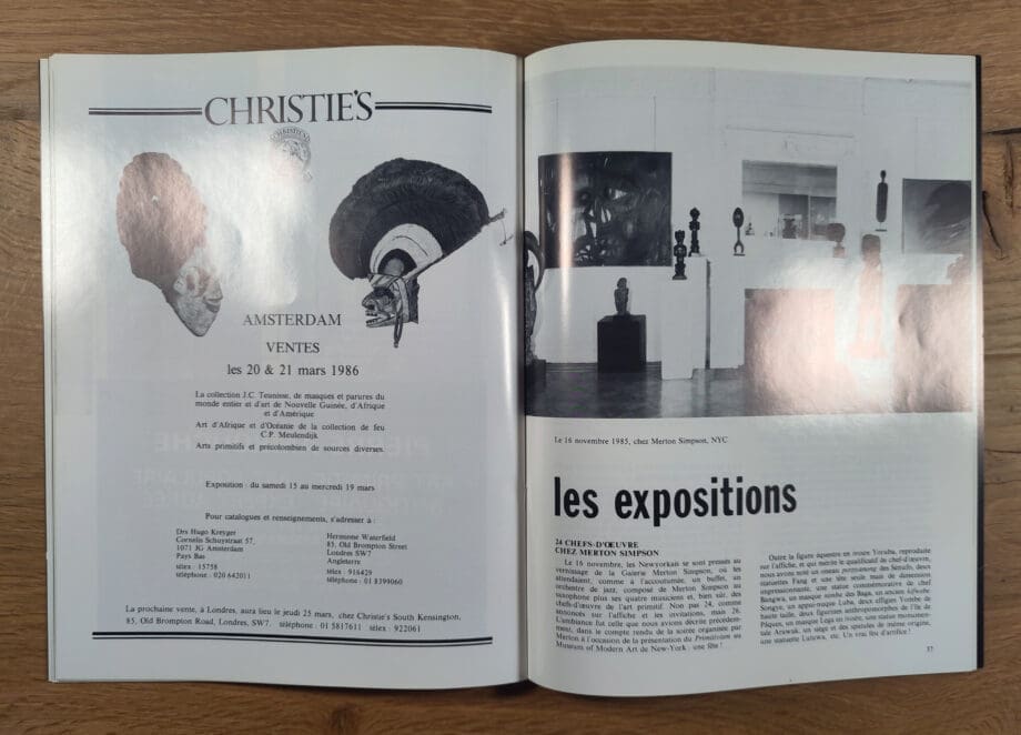 Arts d'Afrique Noire - issue 53 - 1985 - Vergulde Kat