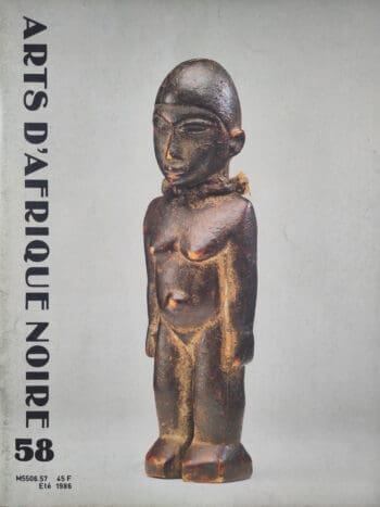 Arts d'Afrique Noire - number 58 - 1986 - detail photo