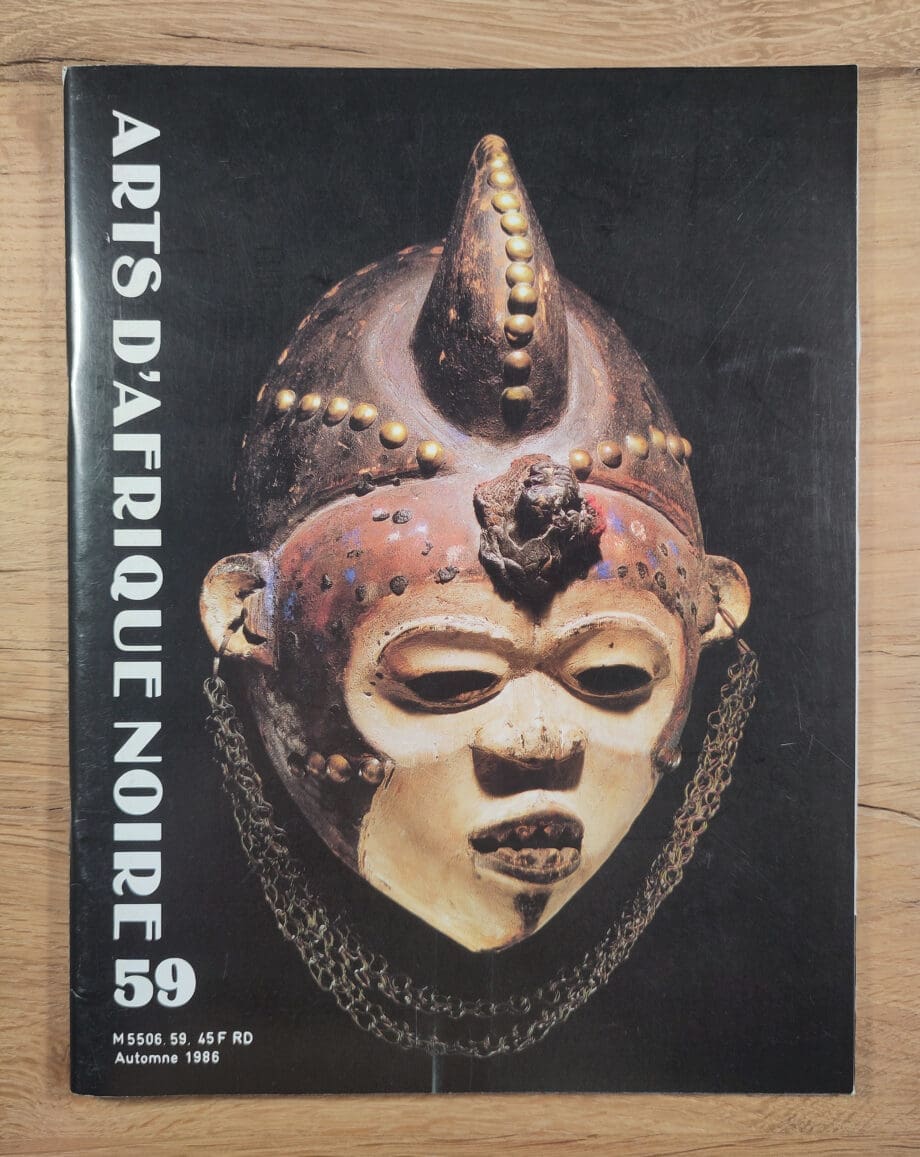 Arts d’Afrique Noire – numéro 59 – 1986 – Vergulde Kat