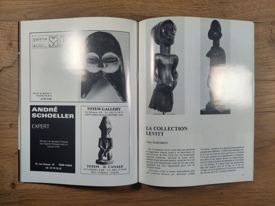 Arts d’Afrique Noire – numéro 59 – 1986 – Vergulde Kat