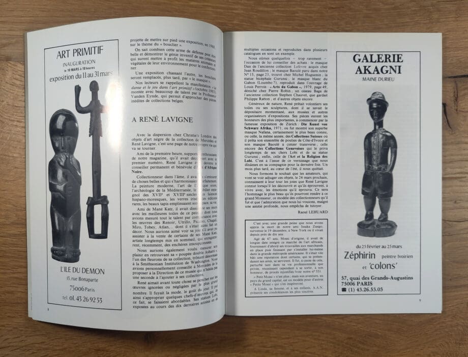 Arts d'Afrique Noire - issue 65 - 1988 - Vergulde Kat