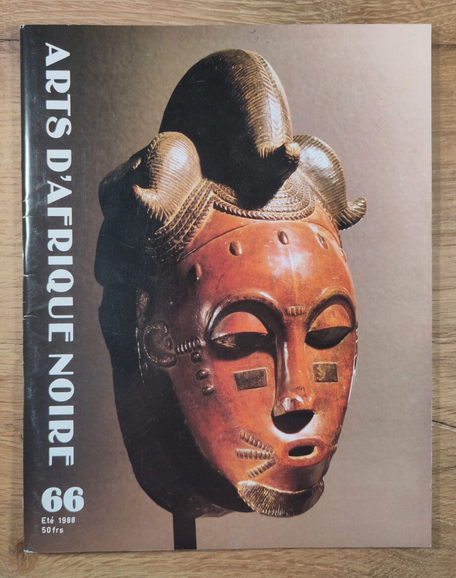 Arts d'Afrique Noire - issue 66 - 1988 - Vergulde Kat