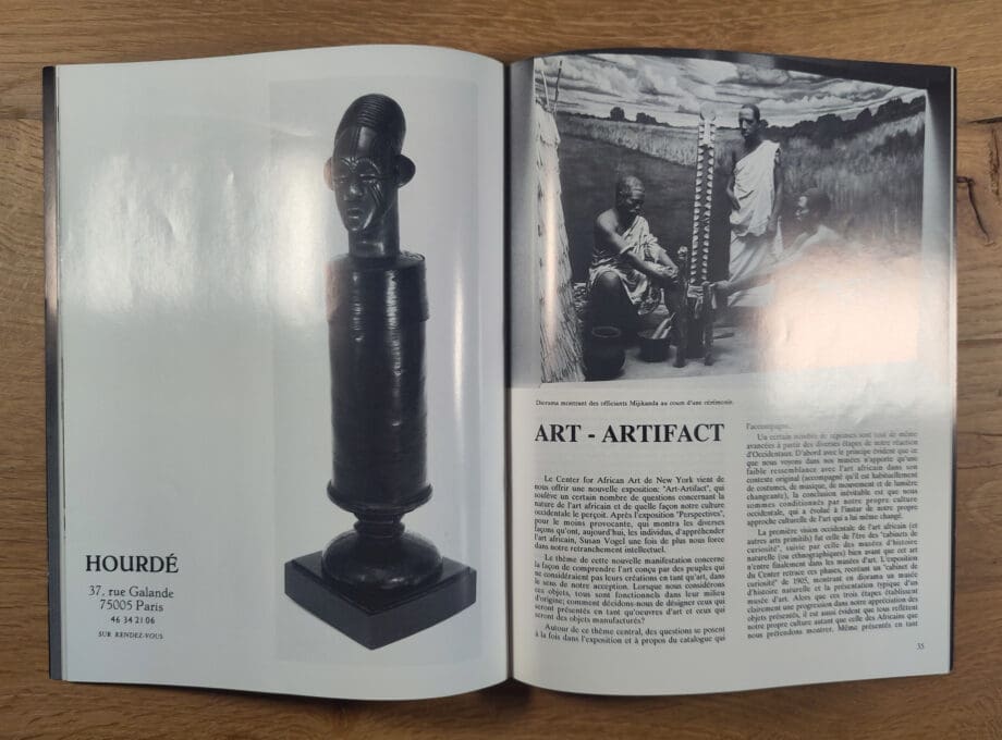 Arts d'Afrique Noire - issue 66 - 1988 - Vergulde Kat