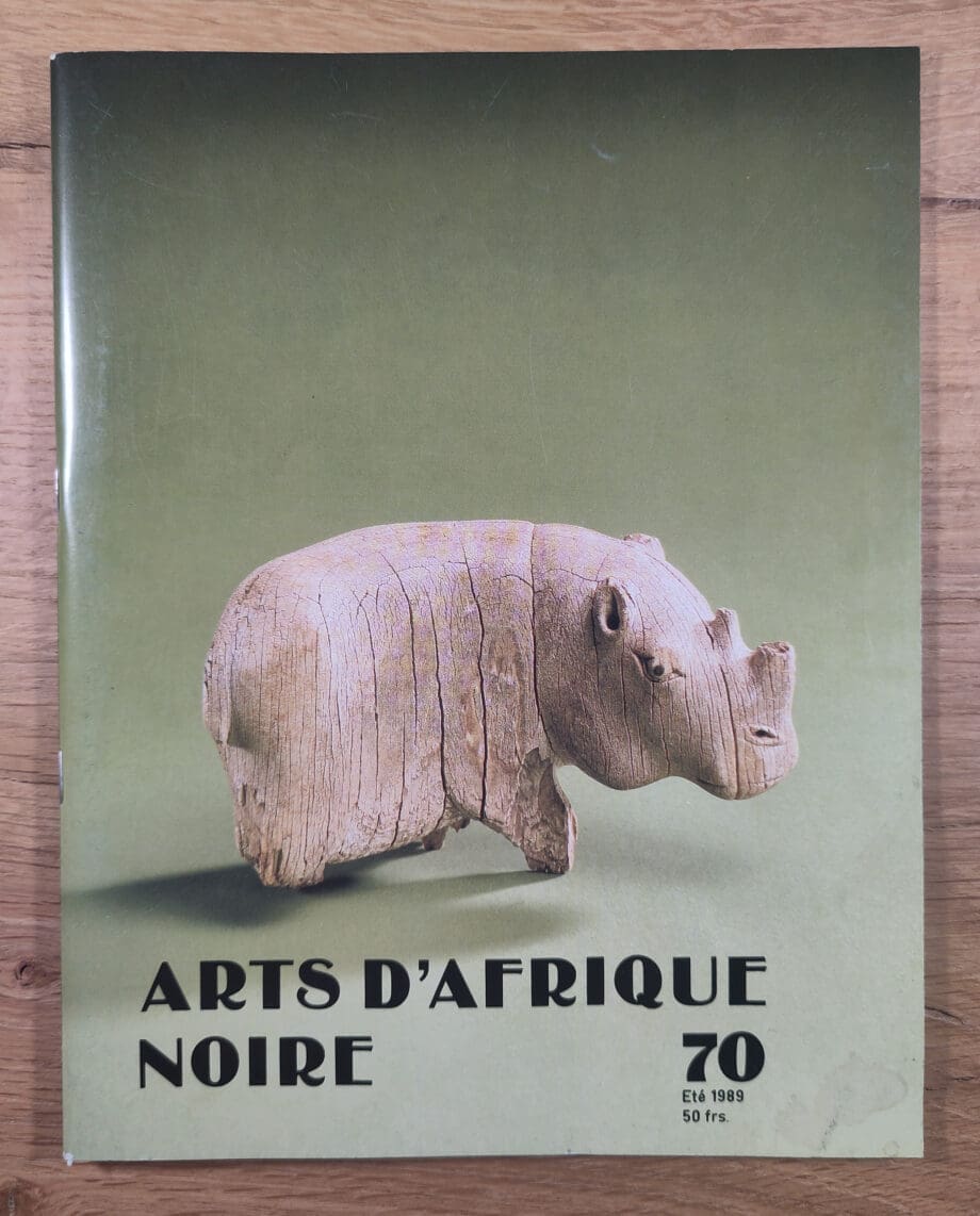 Arts d'Afrique Noire - issue 70 - 1989 - Vergulde Kat