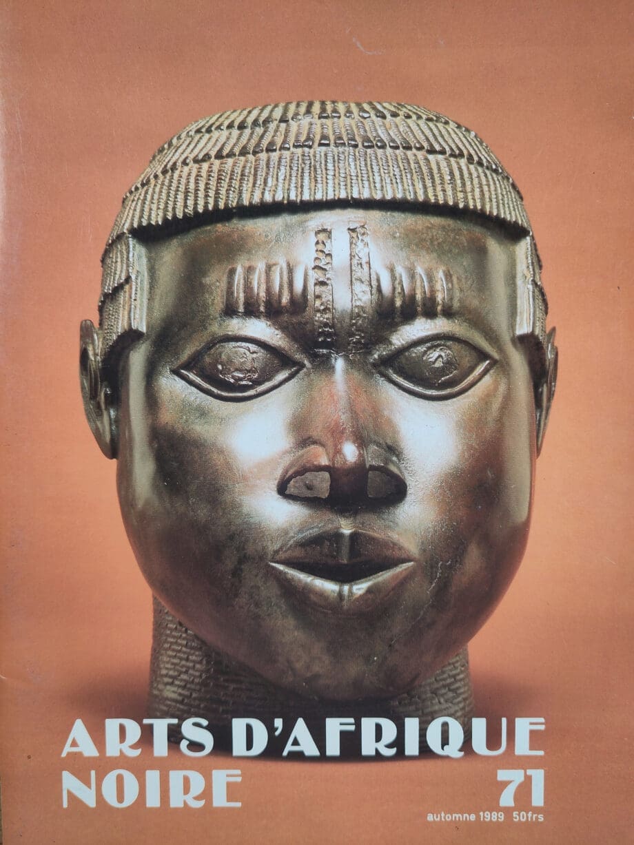 Arts d'Afrique Noire - issue 71 - 1989 - Vergulde Kat