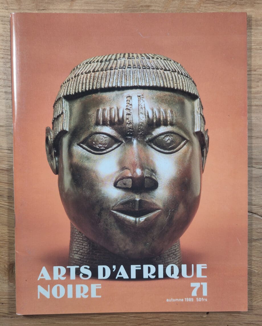 Arts d'Afrique Noire - issue 71 - 1989 - Vergulde Kat