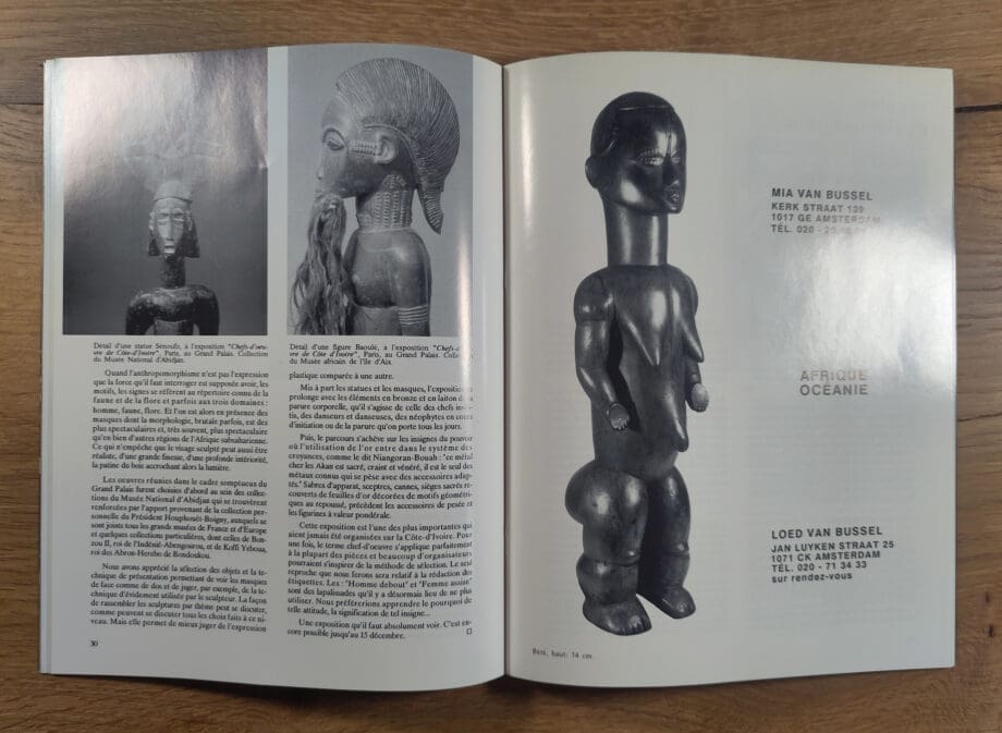 Arts d'Afrique Noire - issue 72 - 1989 - Vergulde Kat
