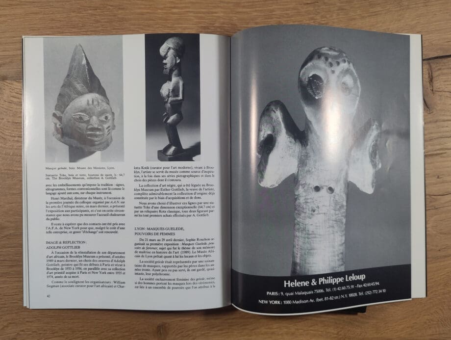 Arts d’Afrique Noire – número 74 – 1990 – Vergulde Kat
