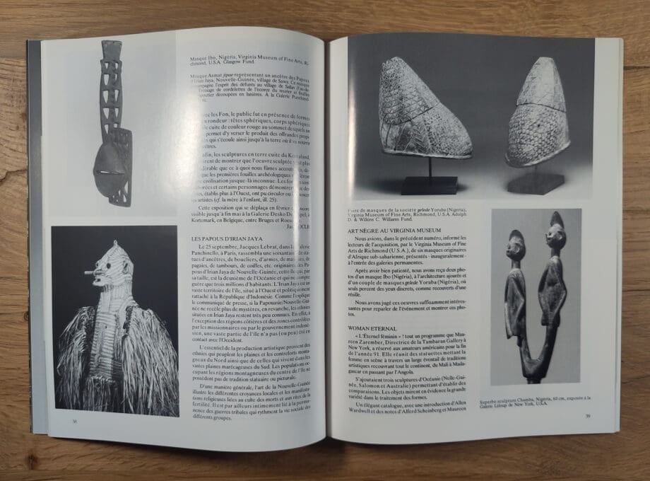 Arts d'Afrique Noire - issue 81 - 1992 - Vergulde Kat