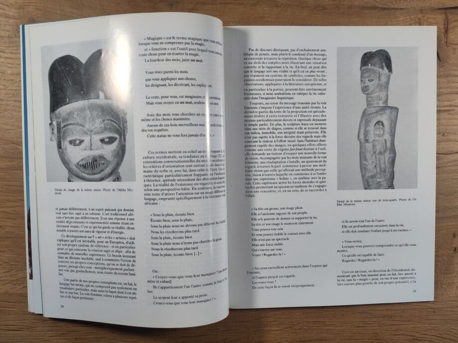 Arts d’Afrique Noire – número 98 – 1996 – Vergulde Kat