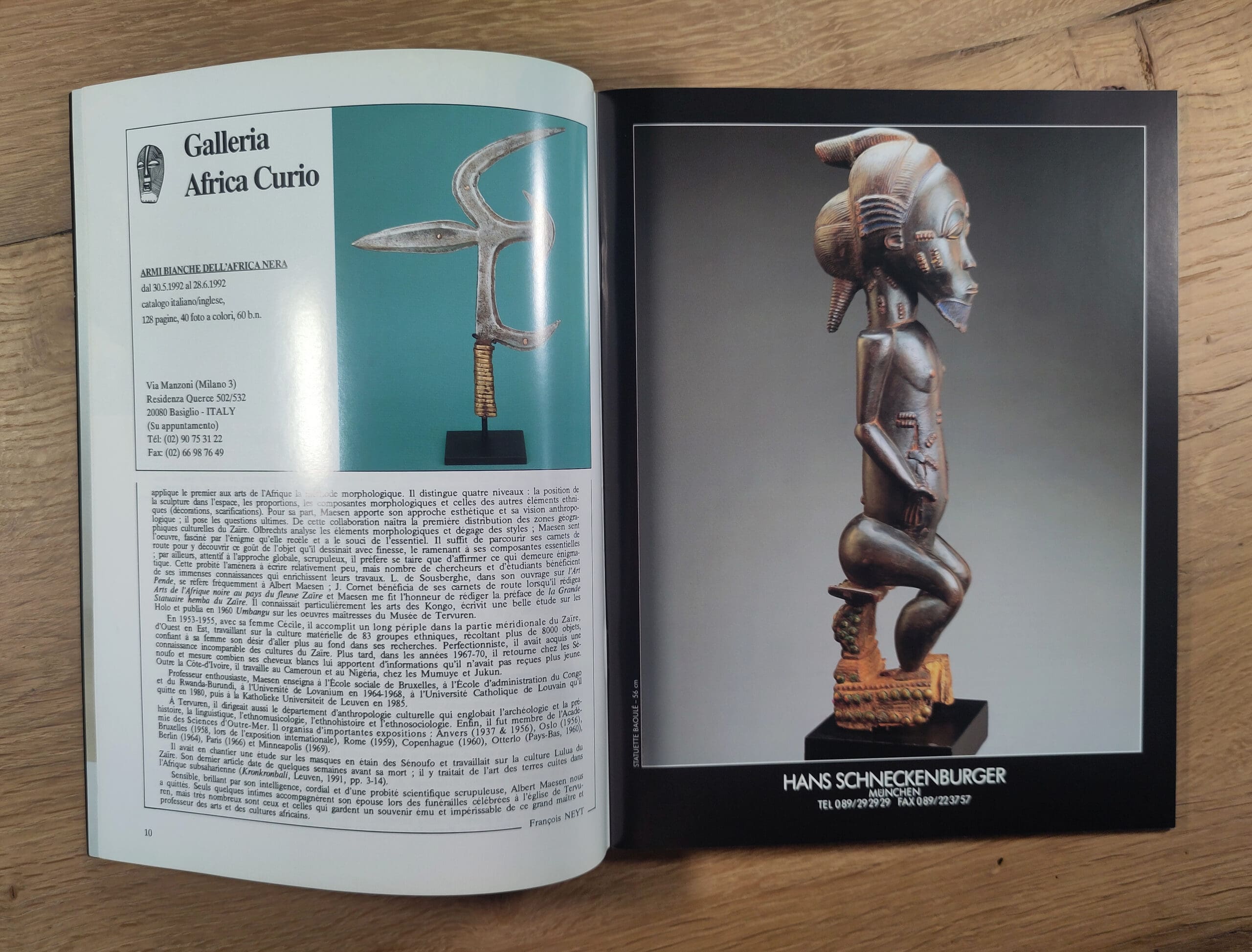 Artes de África Negra – número 82 – 1992 – fotografía de detalle