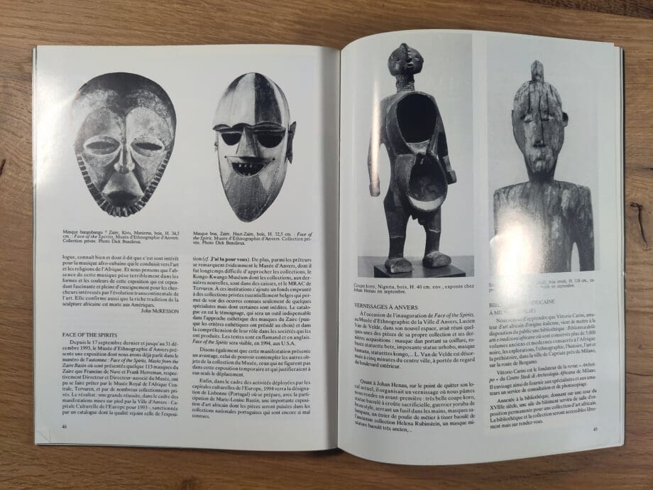Arts d'Afrique Noire - issue 88 - 1993 - Vergulde Kat