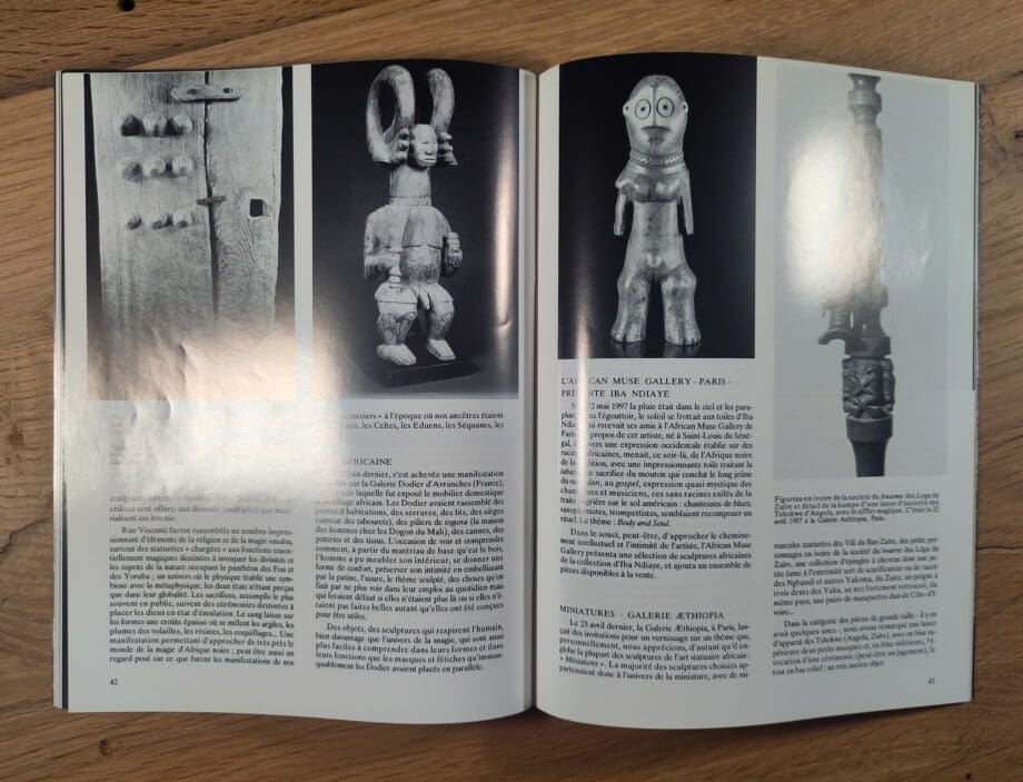 Arts d’Afrique Noire – numero 103 – 1997 – Vergulde Kat