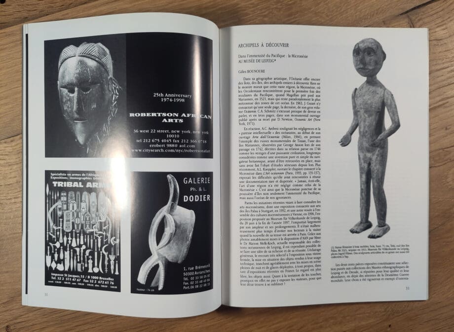 Arts d’Afrique Noire – numéro 107 – 1998 – Vergulde Kat
