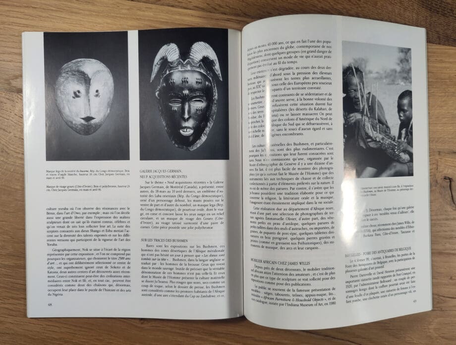 Arts d’Afrique Noire – numero 110 – 1999 – Vergulde Kat