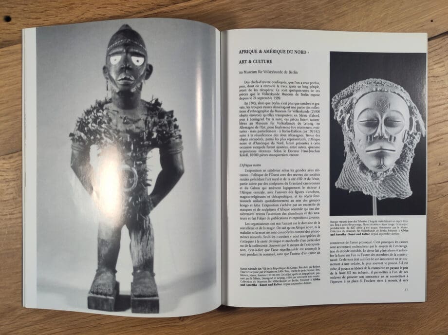 Arts d’Afrique Noire – numero 113 – 2000 – Vergulde Kat