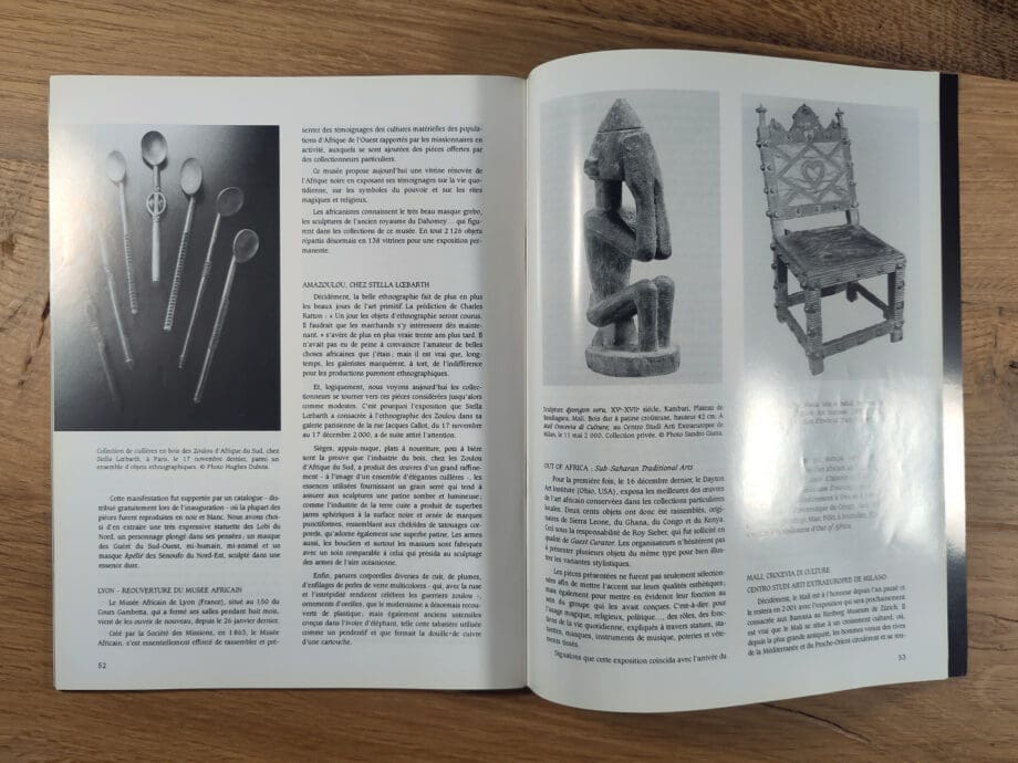 Arts d’Afrique Noire – numero 117 – 2001 – Vergulde Kat