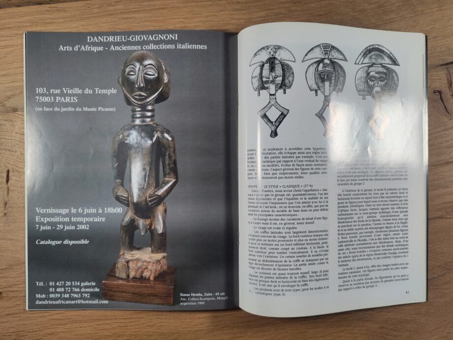 Arts d’Afrique Noire – nummer 122 – 2002 – Vergulde Kat