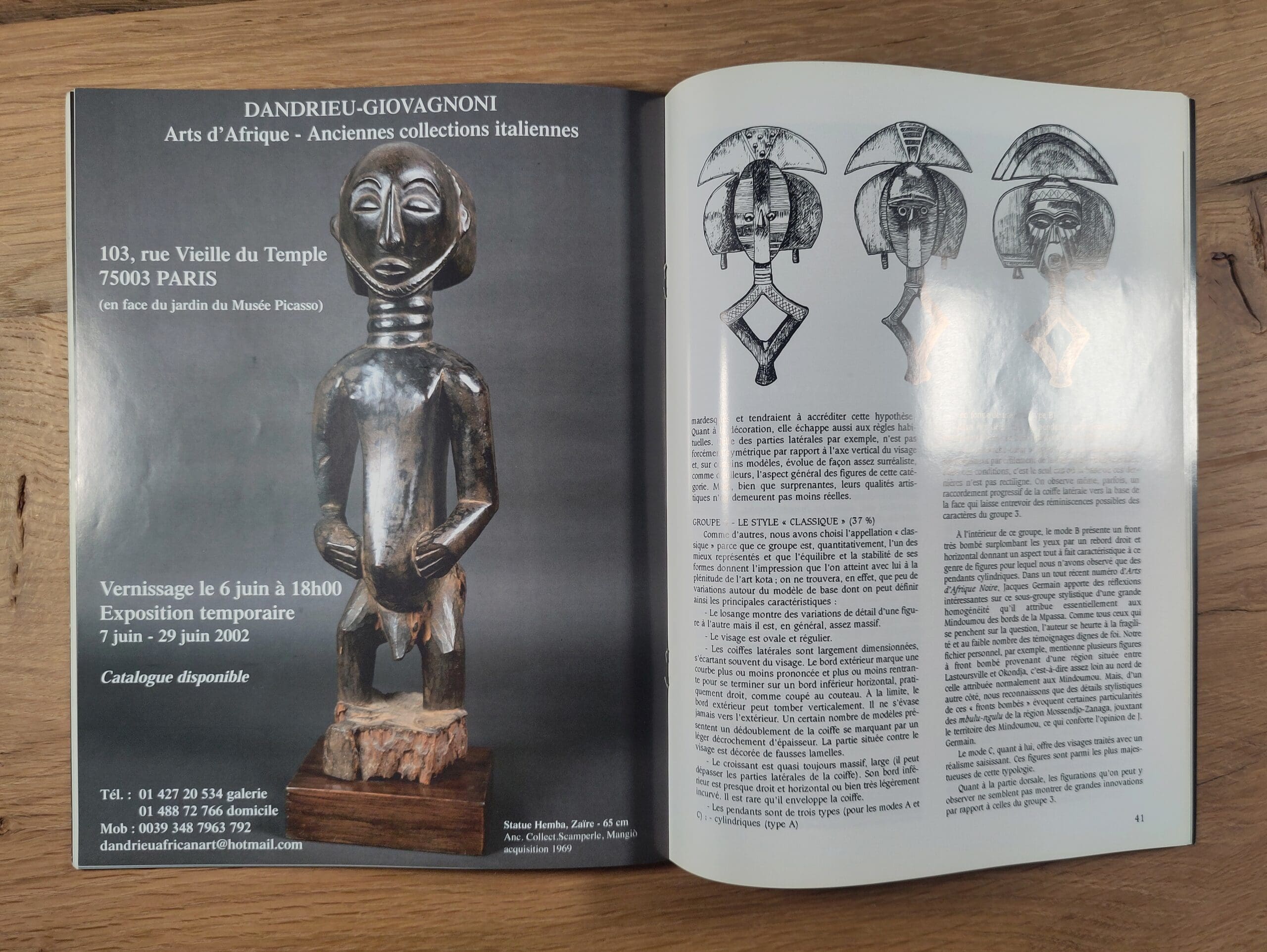 Arts d’Afrique Noire – nummer 122 – 2002 – detailfoto