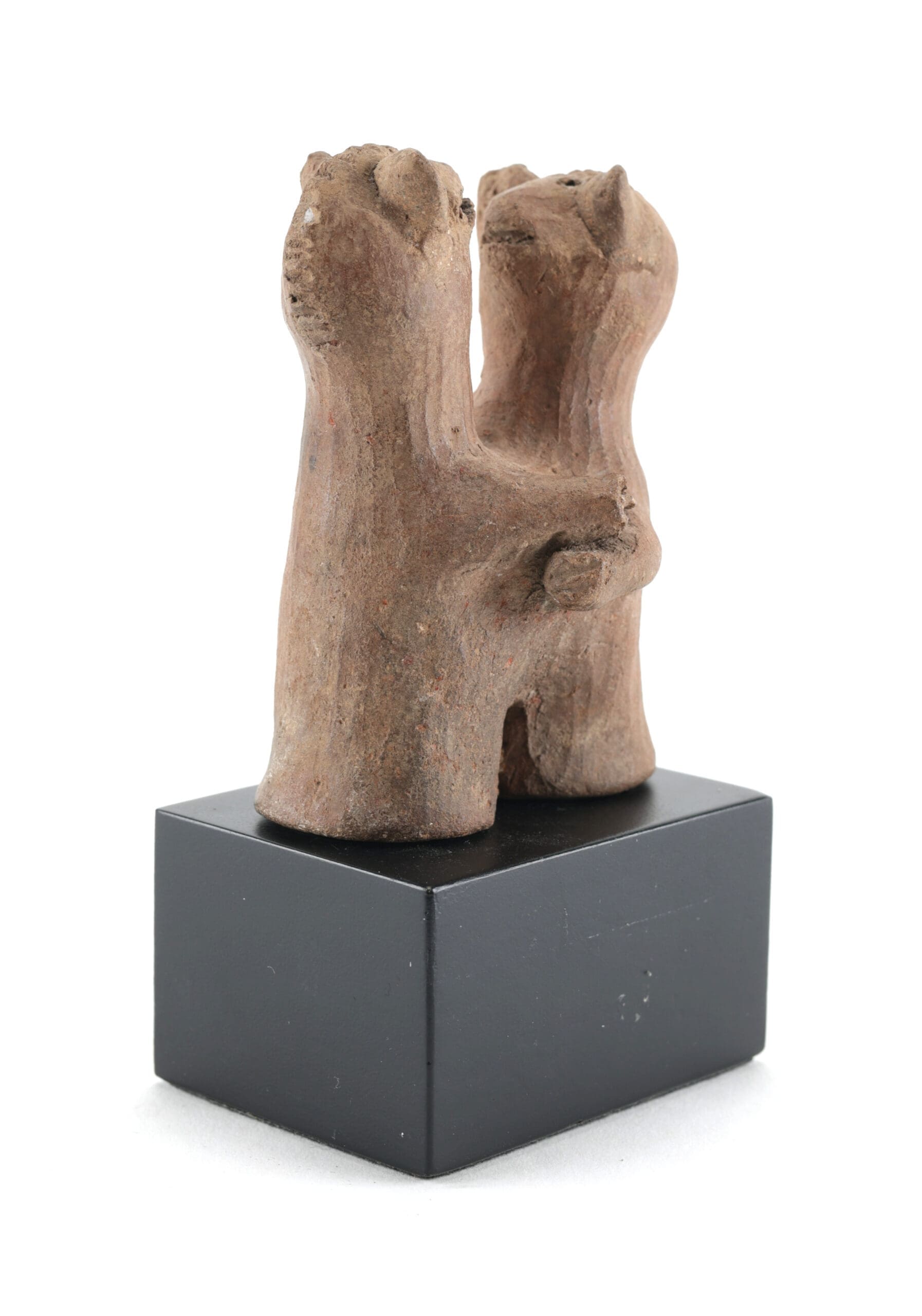 Terracotta Koma Bulsa Double Figure – Ghana – Detail photo