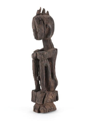 Leti or Tanimbar ancestor statue - Moluccas (Indonesia) - collection Jac Hoogerbrugge - detail photo