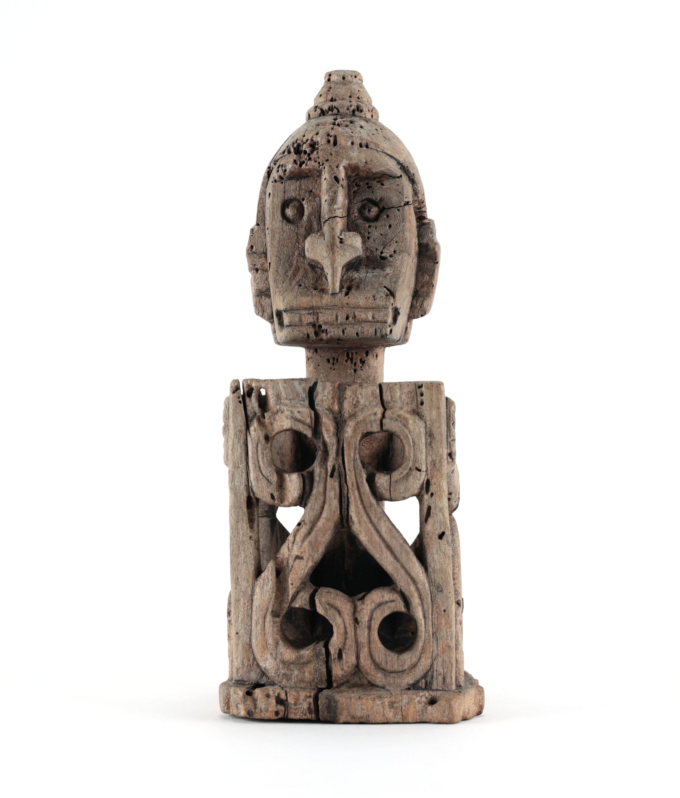 Korwar ancestor statue - Papua, Indonesia - Jac Hoogerbrugge collection - detail photo
