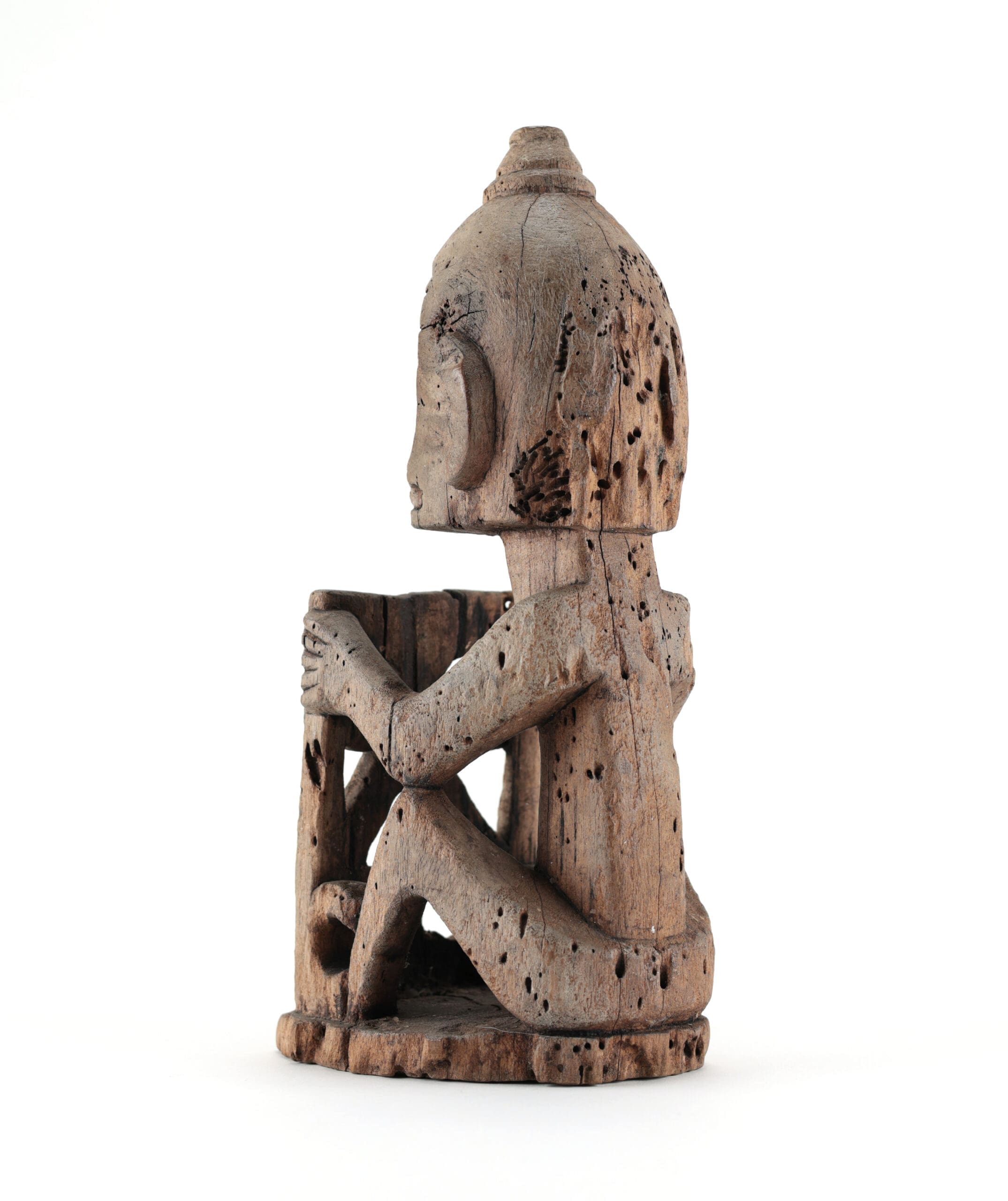 Korwar ancestor statue - Papua, Indonesia - Jac Hoogerbrugge collection - detail photo