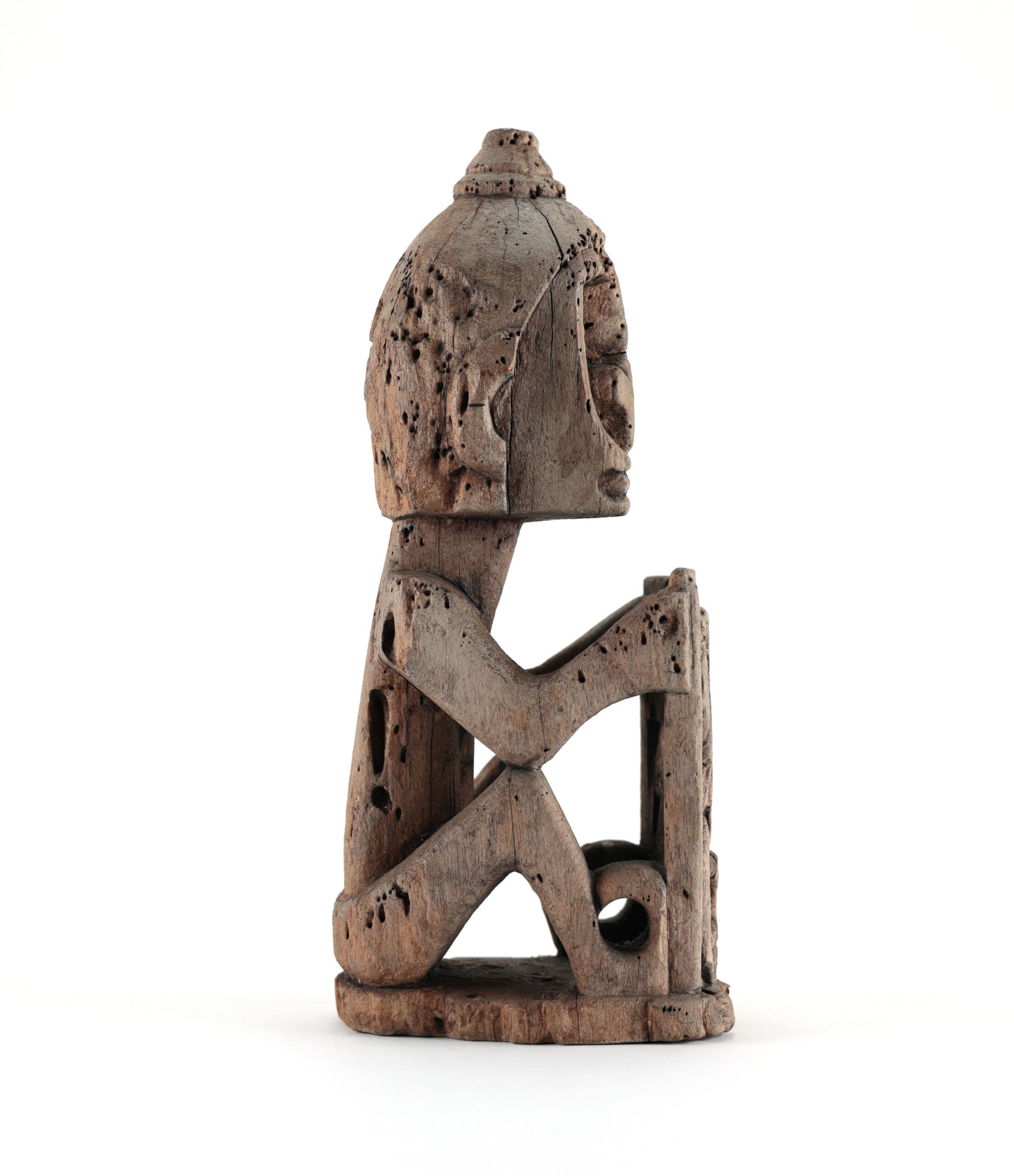 Korwar ancestor statue - Papua, Indonesia - Jac Hoogerbrugge collection - detail photo
