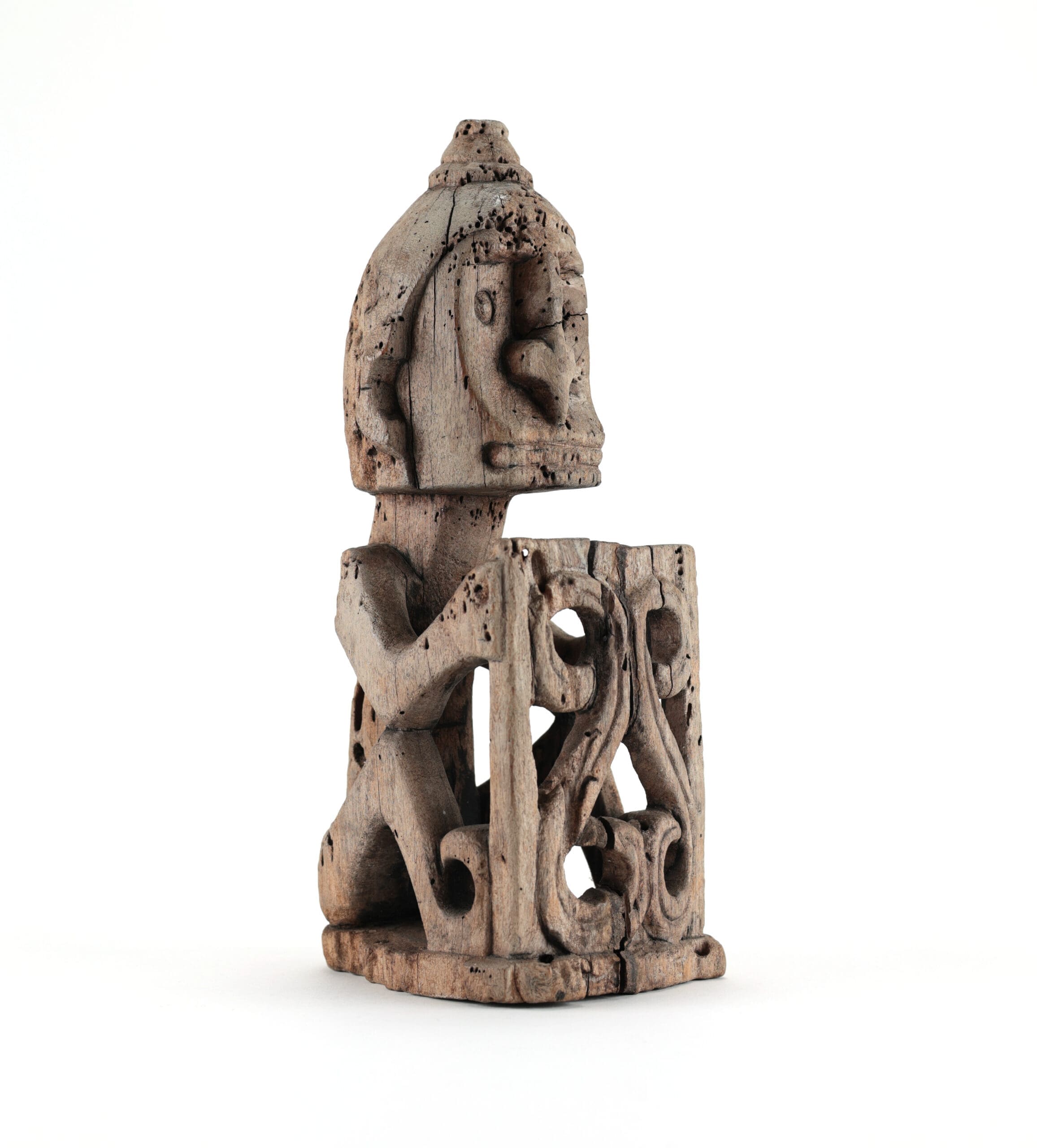Korwar ancestor statue - Papua, Indonesia - Jac Hoogerbrugge collection - detail photo