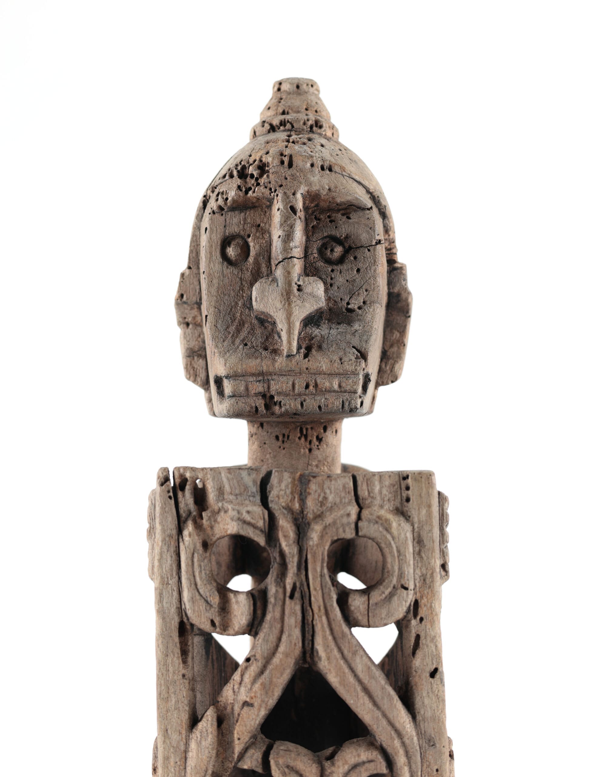 Korwar ancestor statue - Papua, Indonesia - Jac Hoogerbrugge collection - detail photo