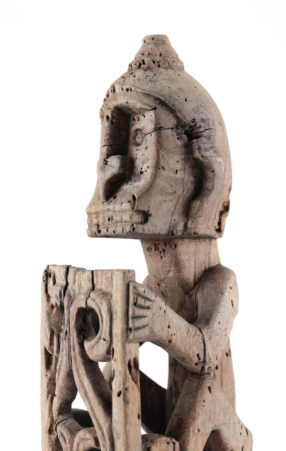 Korwar ancestor statue - Papua, Indonesia - Jac Hoogerbrugge collection - Vergulde Kat