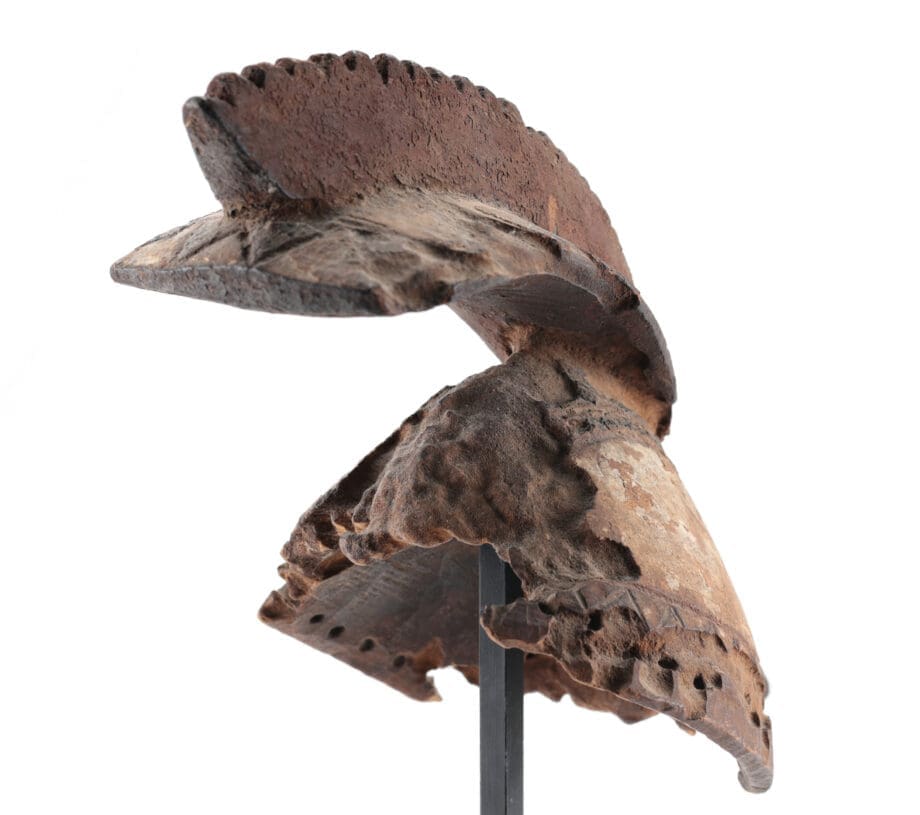 Mossi wan noraogo cocks helmet-mask - Burkina Faso - Tom Mercuur provenance - Vergulde Kat