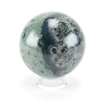 Kambaba Jaspis bol (896 gram, 9 cm) – Wunderkammer mineraal – detailfoto