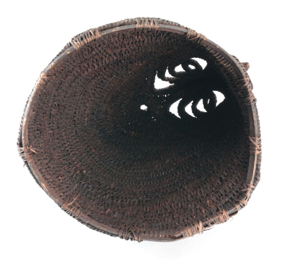 Abelam braided helmet mask (Wosera/Maprik, 20th century) - Oceania mask - Vergulde Kat
