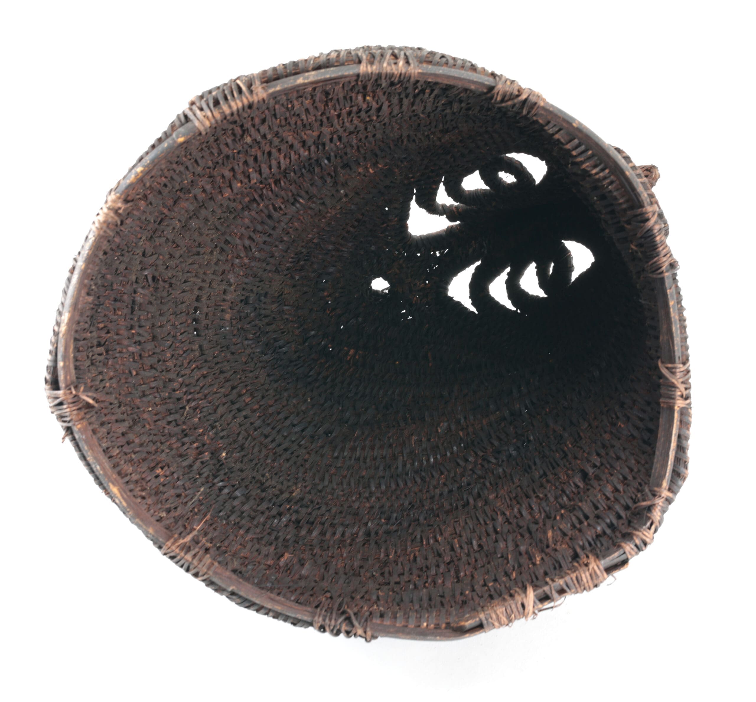 Abelam braided helmet-mask (Wosera/Maprik, 20th century) - Oceania mask - detail photo