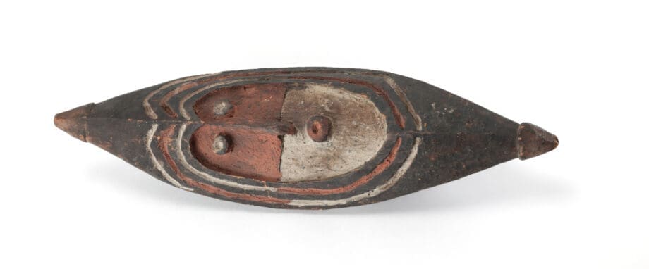 Papua New Guinea mask - Ramu River mask with natural pigments - Vergulde Kat