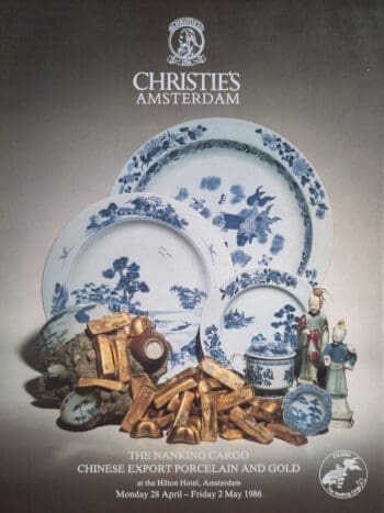 The Nanking Cargo catalogue of sale - Christie's Amsterdam 1986 – detail photo