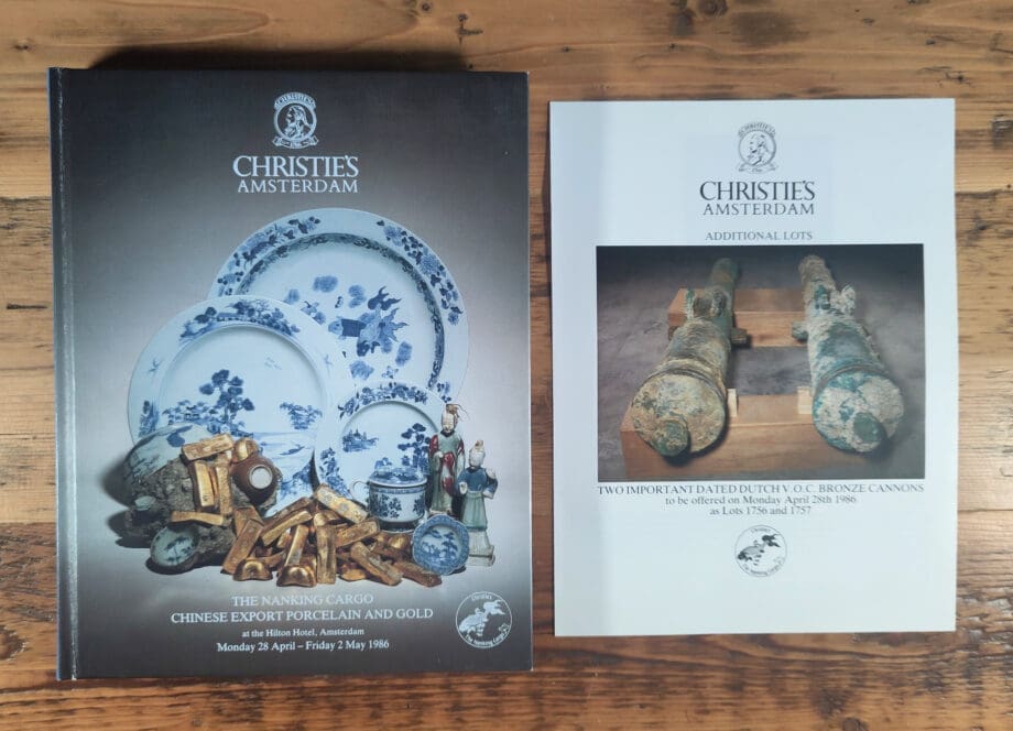 The Nanking Cargo veilingcatalogus – Christie’s Amsterdam 1986 – Vergulde Kat