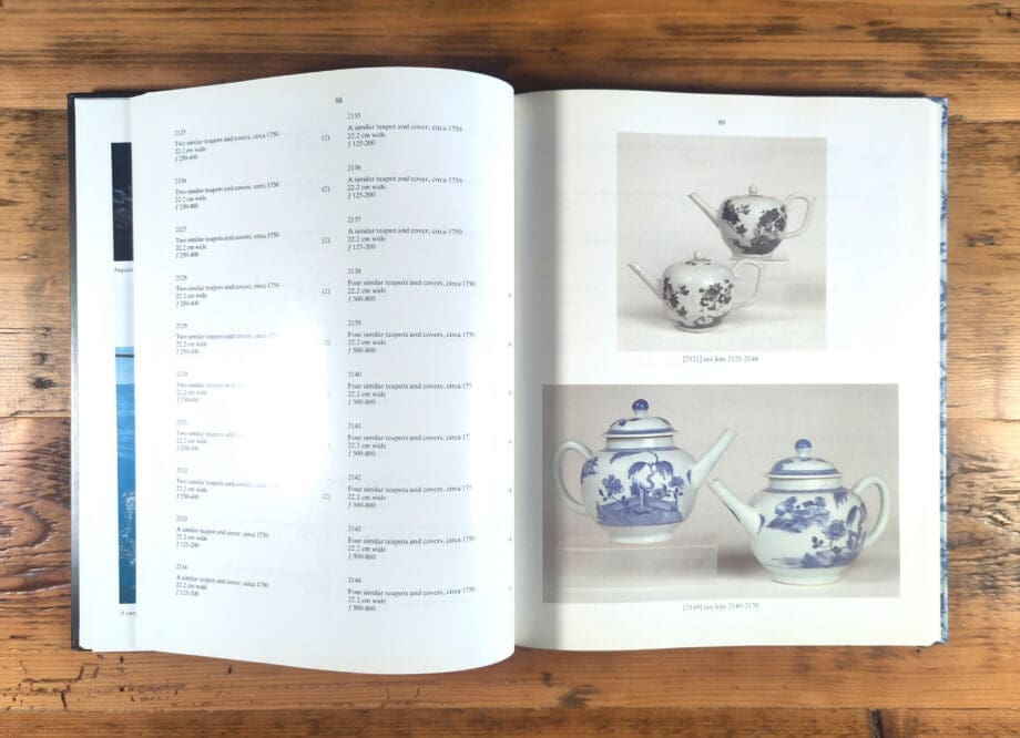 The Nanking Cargo veilingcatalogus – Christie’s Amsterdam 1986 – Vergulde Kat