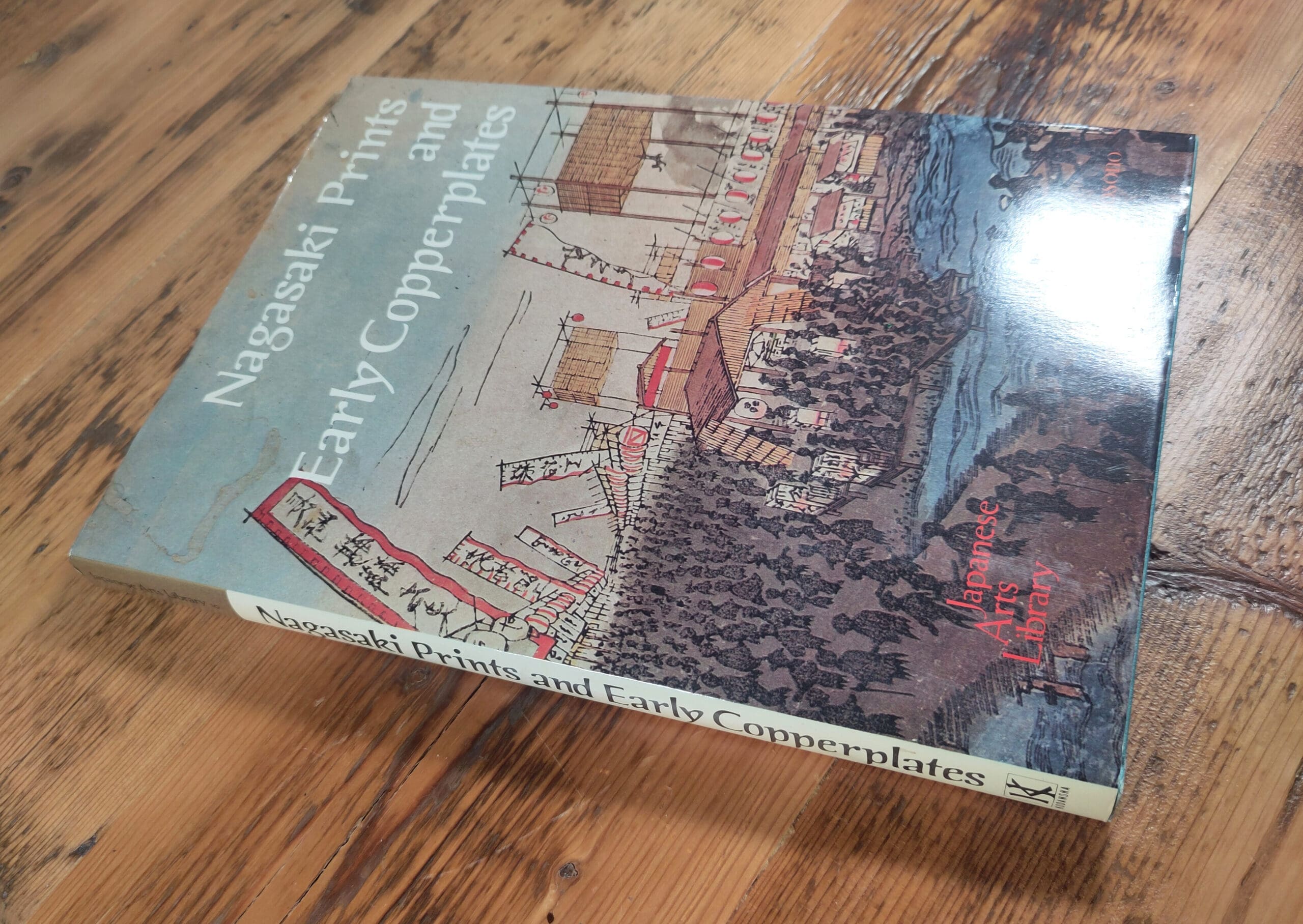 Nagasaki-Drucke und frühe Kupferplatten – Japanisches Druckbuch (ISBN 9780870113116) – Detailfoto