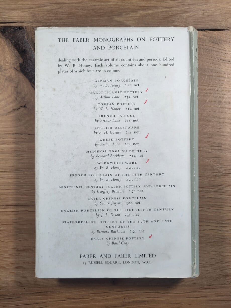 Spätes chinesisches Porzellan – Porzellan-Katalog der Qing-Dynastie (1951) – Vergulde Kat