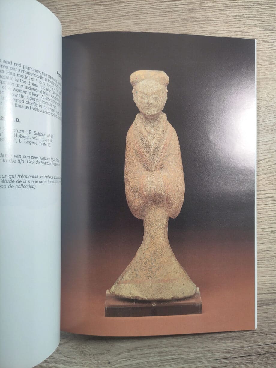 Katalog „Chinese Ceramics“ – Marc Michot – Brügge (1986) + Einladung – Vergulde Kat