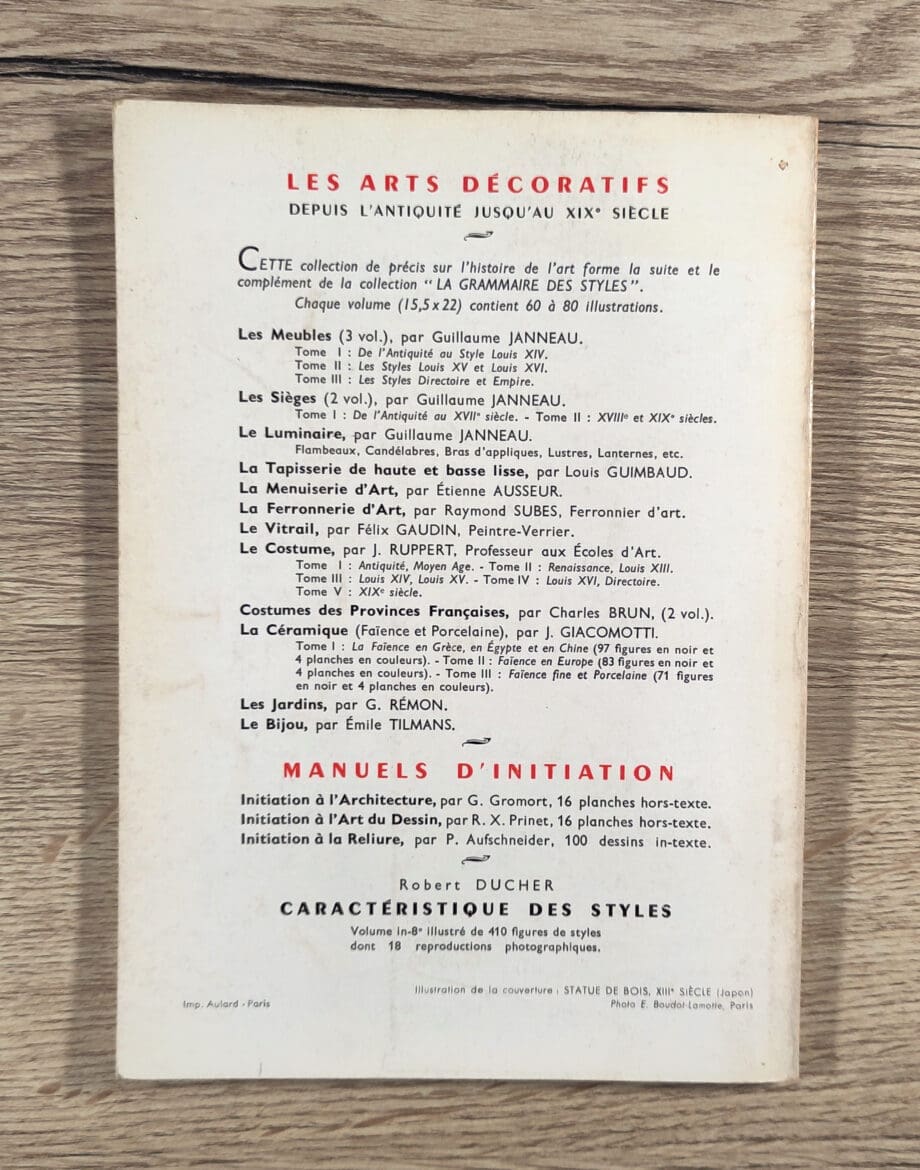L'Art Japonais - Henry Martin (1947, paperback) - Vergulde Kat