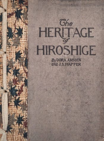 L'Héritage de Hiroshige – Dora Amsden & J.S. Happer – Édition reliée à la japonaise (1912) – photo de détail