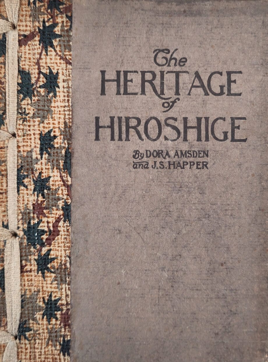 Das Erbe von Hiroshige – Dora Amsden & J.S. Happer – Japanische gebundene Ausgabe (1912) – Vergulde Kat